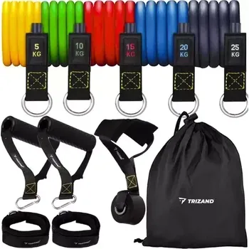 Sada posilovacích odporových gum 11 v 1