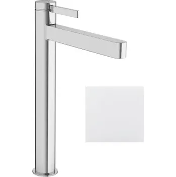 Vodovodní baterie Hansgrohe Finoris - Umyvadlová baterie, s výpustí Push-Open, CoolStart, EcoSmart, matná bílá 76072700