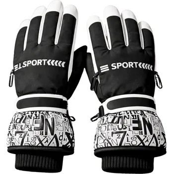 Rukavice Zimní Rukavice Stylové Teplé Na Lyže Pánské Dámské Univerzální M/L