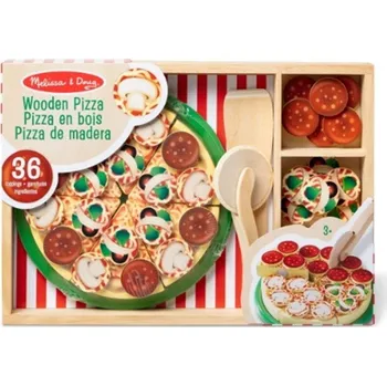 Dřevěná hračka Melissa & Doug pizza party set