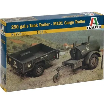 250 GAL.S TANK TRAILER - M101 CARGO TRAILER (1:35) - 0229