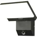 Venkovní LED osvětlení Immax MODERN nástěnné s PIR čidlem, 18W, 1278lm, IP65, černé