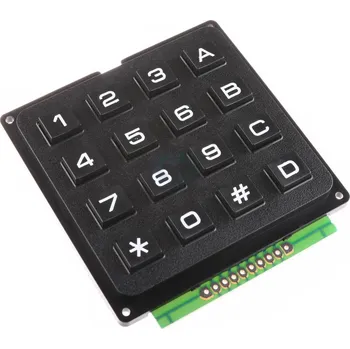 Elektronická stavebnice LaskaKit_cz 4x4 Maticová tlačítková klávesnice Plastová