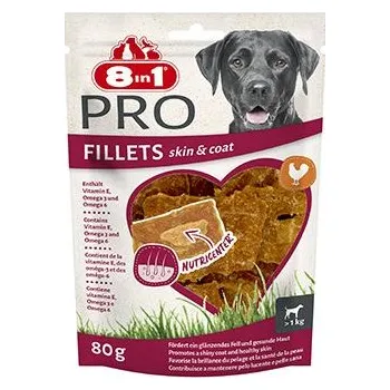 Pochoutka 8in1 Fillets Pro Skin&Coat 80g