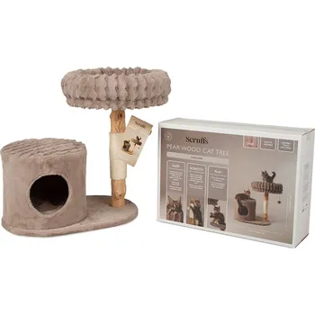 Scruffs Himalayas kočičí škrabadlo strom – hnědošedé
