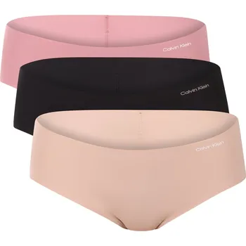 Kalhotky 3PACK dámské kalhotky Calvin Klein bezešvé vícebarevné (QD3559E-3EV) M QD3559E-3EV Možnost vrácení zboží ZDARMA do 120 dnů!