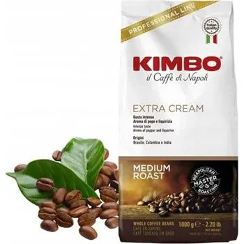 Káva Kimbo Espresso Bar Extra Cream, zrnková káva 1kg - KimboExtraCream
