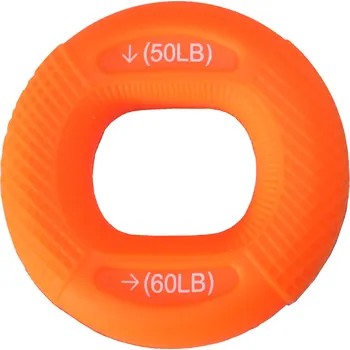 Sport Merc sport Hand Grip kroužek Silica Gel – posilování úchopu a prstů oranžový Cena za odběr více kusů: 11-25ks