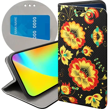 Pouzdro na mobilní telefon Flipové pouzdro Hello Case pro realme 12 5G žluté