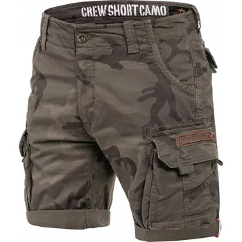 Pánské kraťasy Alpha Industries pánské kraťasy kapsáče Crew Short velikost 31