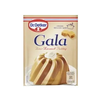 Dr. Oetker Gala puding v prášku karamel 3 ks, 123 g