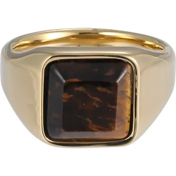 Prsten Free Style Prsten pro muže z chirurgické oceli RSS1036 - Tygří oko Velikost: 63