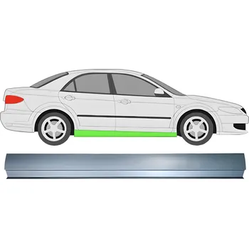 Prah karosérie Opravný plech prahu Mazda 5 2005-2010 Levá = Pravá - symetrická