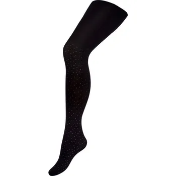 Kojenecké oblečení Dětské punčocháče z mikrovlákna New Baby černé 140 (9-10 rokov)