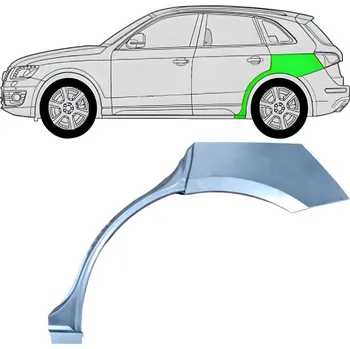 Blatník karosérie Lem zadního blatníku na Audi Q5 2008-2012 / Levá
