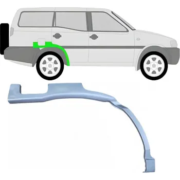 Blatník karosérie Lem zadního blatníku na Nissan Terrano 1993-1999 / Pravá (5 dveří)