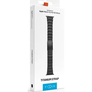 Řemínek na hodinky FIXED Titanium Strap FIXTST-434-BK  černý