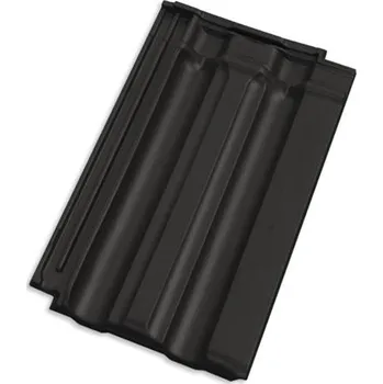 Střešní krytina TONDACH Traditon 11 (Falcovka 11) STOD Základní taška 1/1 Černá engoba