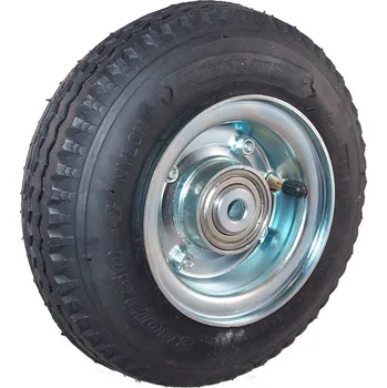 Pojezdové kolečko Nafukovací kolo na půleném pozinkovaném disku NB 220 GLV-B1-had -50x12mm 17560770