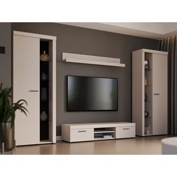 Obývací stěna Obývací stěna KADEN XL, pískově béžová +možnost VÝNOSU + vyzvednutí ZDARMA