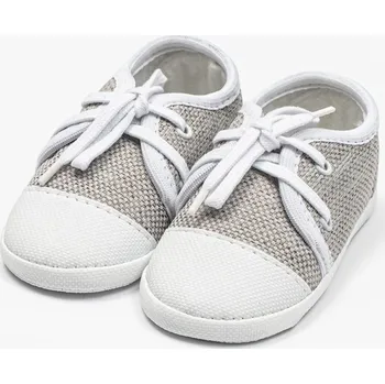 Capáčky Kojenecké tenisky capáčky New Baby jeans šedá 3-6 m 3-6 m