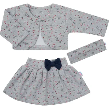 Kojenecká souprava 3-dílná holčičí souprava New Baby Emma 62 (3-6m)