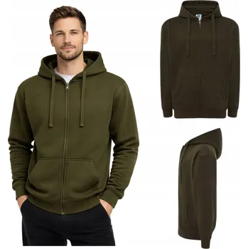 Pánská mikina Pánská mikina s kapucí na zip JHK XL