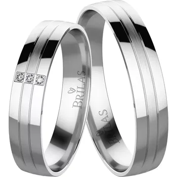 Prsten Dorotka White - snubní prsteny z bílého zlata