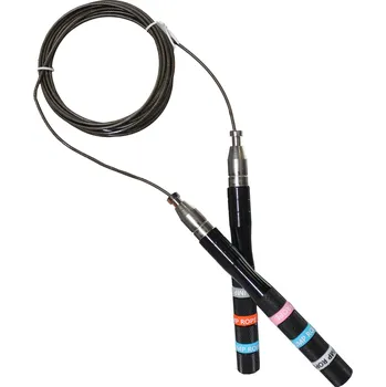 Švihadlo Merc sport Švihadlo Self-Lock 2,8 m – hliníkové rukojeti, ocelové lanko černé Cena za odběr více kusů: 10 ks a více