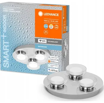 Kulatý Stropní Svítidlo Ledvance 30 x 8 cm šedá