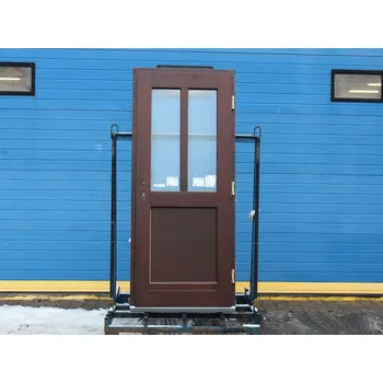 Vchodové dveře NATURO DV68 Dřevěné vchodové dveře 97 cm/200 cm O pravé ven wenge