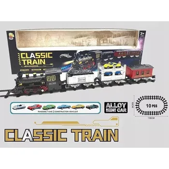 Vláček a vláčkodráha Vláčkodráha na baterie s kolejemi