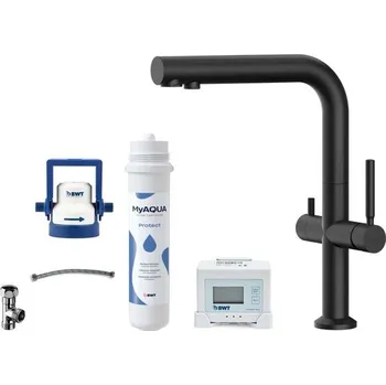 kielle Wimeo Dřezová baterie včetně filtrace, matná černá