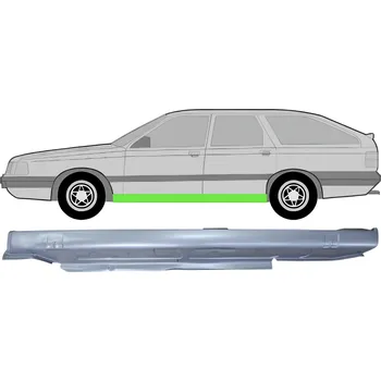 Prah karosérie Kompletní práh na Audi 100 C3 1982-1991 / Levá
