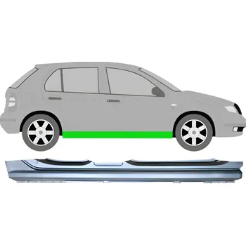 Prah karosérie Kompletní práh / Pravá ŠKODA Fabia 99-07