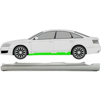 Prah karosérie Kompletní práh na Audi A6 C6 2004-2010 / Levá