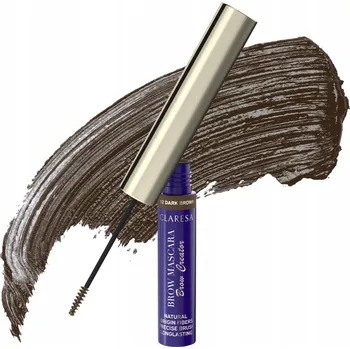 Řasenka CLARESA BROW MASCARA Brow Creator Řasenka na obočí 02 DARK BROWN, 6g