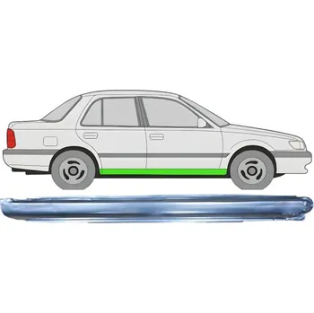 Prah karosérie Opravný plech prahu na Nissan Sunny N14 1991-1994 / Pravá