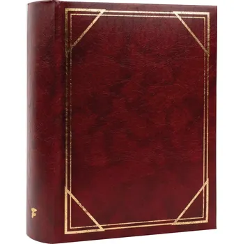 Fotoalbum B-46300/2S Vinyl 1 vínové, 10x15/300F, popisové pole