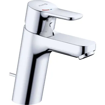 Vodovodní baterie Kludi Pure&Easy - Umyvadlová baterie, s výpustí, EcoPlus, chrom 372930565WR4