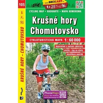 Krušné hory, Chomutovsko 1:60 000