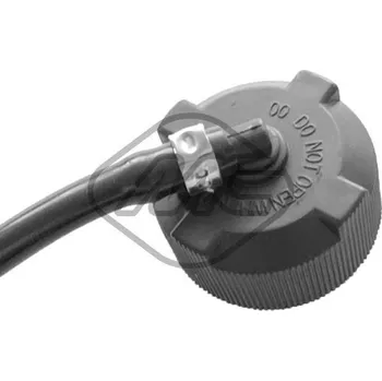 Palivová nádrž Uzavírací víčko, nádoba chladiva Metalcaucho 31631