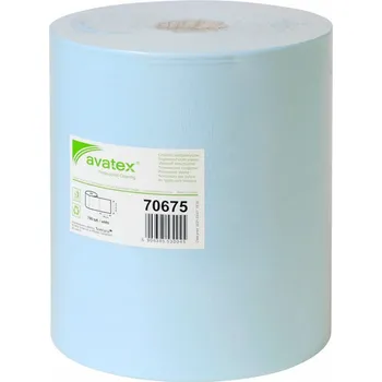 Utěrka AVATEX 706 NW utěrka, role, 380x305 1 role = 750 utěrek, netkaná textilie, 1 vrstvá, tyrkysová