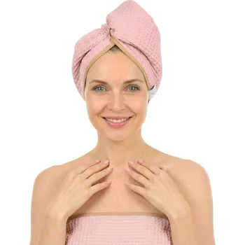 Obraz Turban na hlavu Babymam bavlna růžový