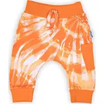 Kojenecké bavlněné tepláčky Nicol Tomi oranžová 56 (0-3m)