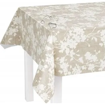 ubrus Obdélníkový ubrus na stůl Voděodolný 220 x 140 Cm Dekorace stolu Vzor listů