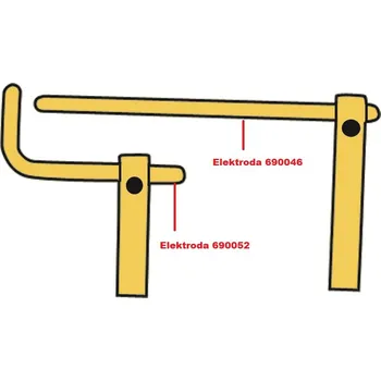 Svářečka Elektroda pro čelisti XA3 Telwin 690052