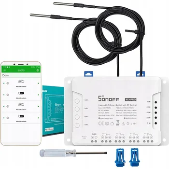 IP kamera Přepínač Sonoff 4CH PRO R3 WiFi