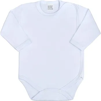 Kojenecký body Kojenecké body celorozepínací New Baby Classic bílé 56 (0-3m)