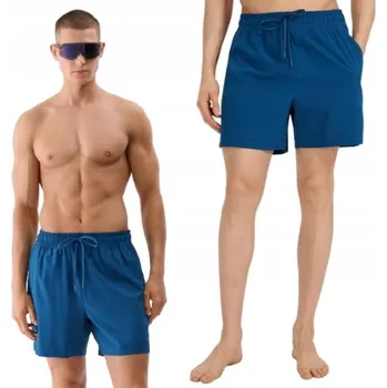 Pánské kraťasy Pánské plážové kraťasy 4F 4FWSS25UBDSM134 mořsky zeleň